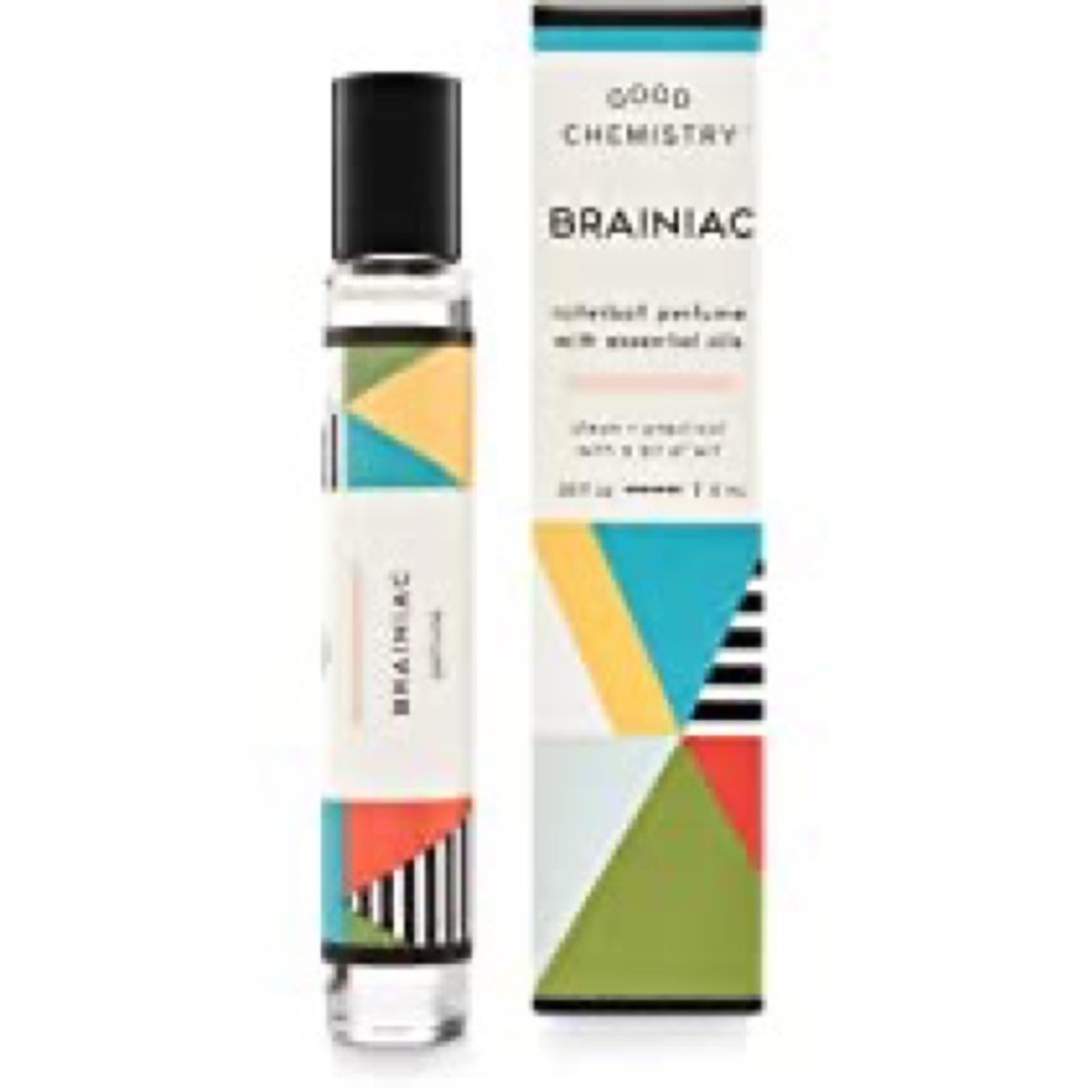 Brainiac good chemistry roll on perfume with essential oils